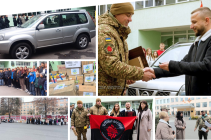 Вінницькі школярі зібрали кошти на два позашляховики для ЗСУ