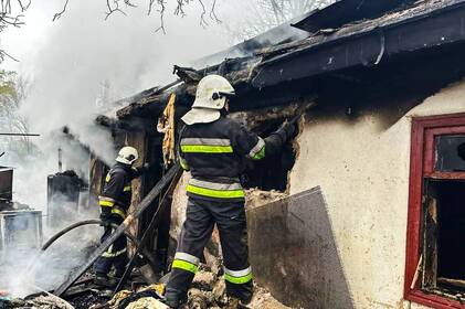 На Вінниччині під час пожежі отруївся димом 60-річний чоловік
