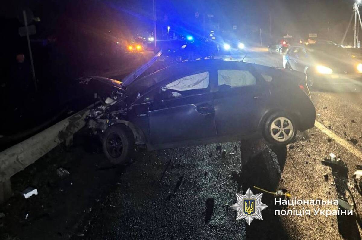 ДТП у селі Агрономічне: зіткнулися Toyota та Skoda, постраждало четверо людей