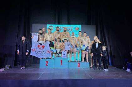 Вінницькі спортсмени здобули перше командне місце на Кубку України з сумо