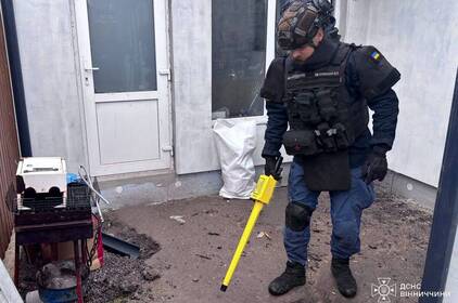 У Вінниці під час земляних робіт виявили артснаряд часів Другої світової