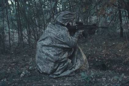 Пончо Stealth для військових: ефективне теплове маскування та захист від дронів