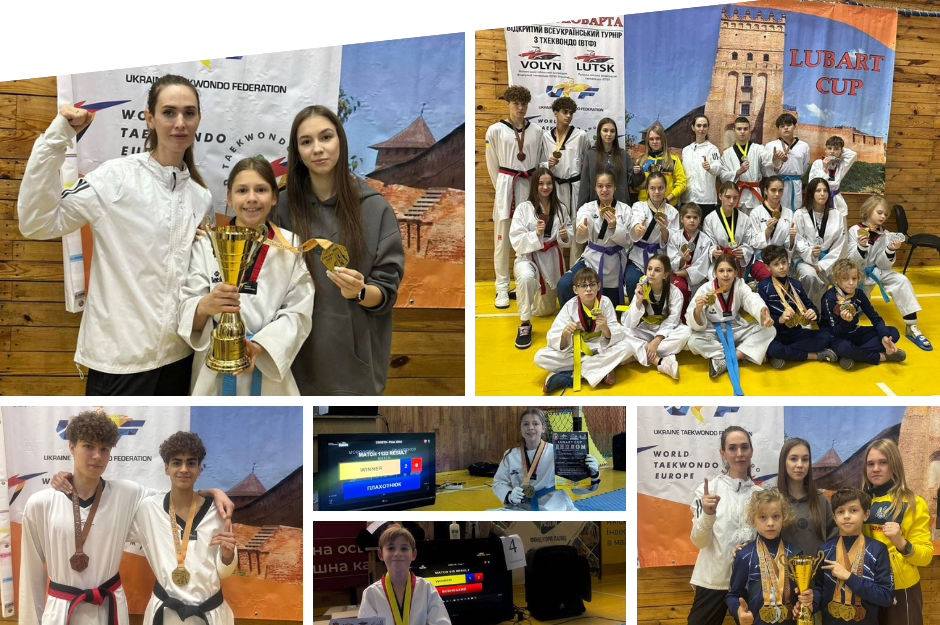 Вінницькі спортсмени здобули 31 медаль на Всеукраїнському турнірі з тхеквондо у Луцьку