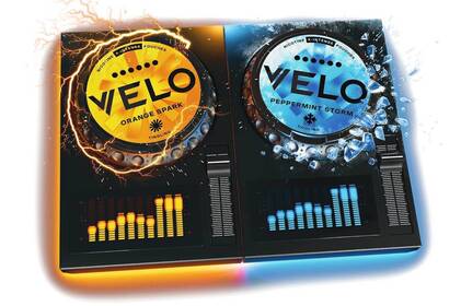 Нові фруктово-морозні смаки VELO на сайті myogo 