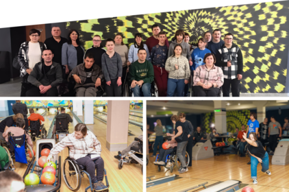 У Вінниці організували похід у боулінг для молоді з інвалідністю (фото)