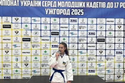 Спортсменка з Вінниччини здобула «срібло» на Чемпіонаті України з дзюдо 