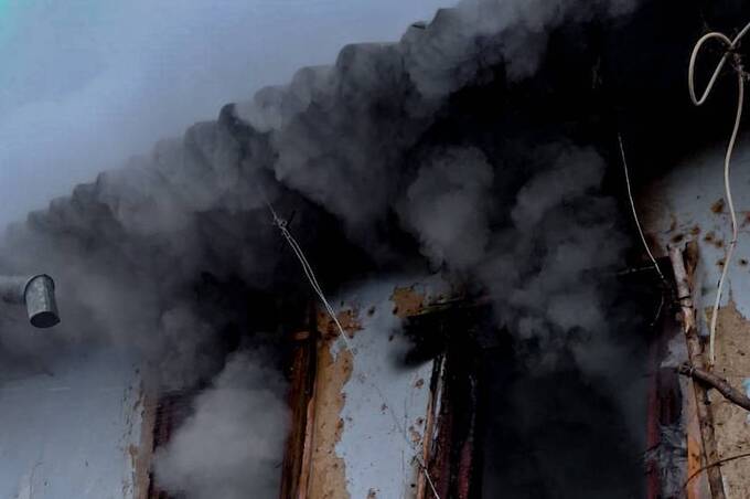 Несправність печі спричинила пожежу на Вінниччині