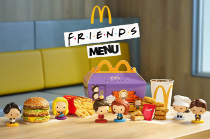 Макдональдз запустив "Френдз меню" на честь 30-річчя серіалу "Друзі"