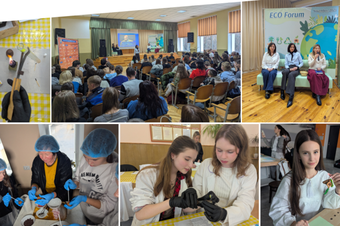 ЕкоФорум у ліцеї №23 об'єднав школярів та фахівців комунальних підприємств