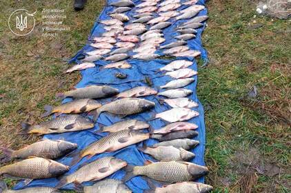 На Вінниччині рибалка незаконно наловив риби на майже 200 тисяч гривень