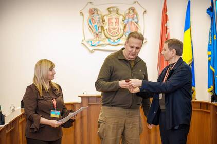 Вінницького медика Юрія Козака відзначили медаллю Міністерства оборони