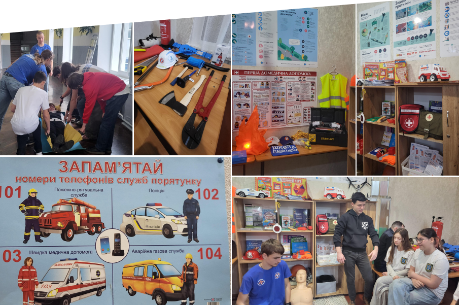 У ліцеї №17 відкрили клас безпеки: дітей вчать берегти себе й рятувати інших