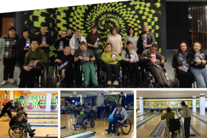 У Вінниці організували похід в боулінг для молоді з інвалідністю (фото)