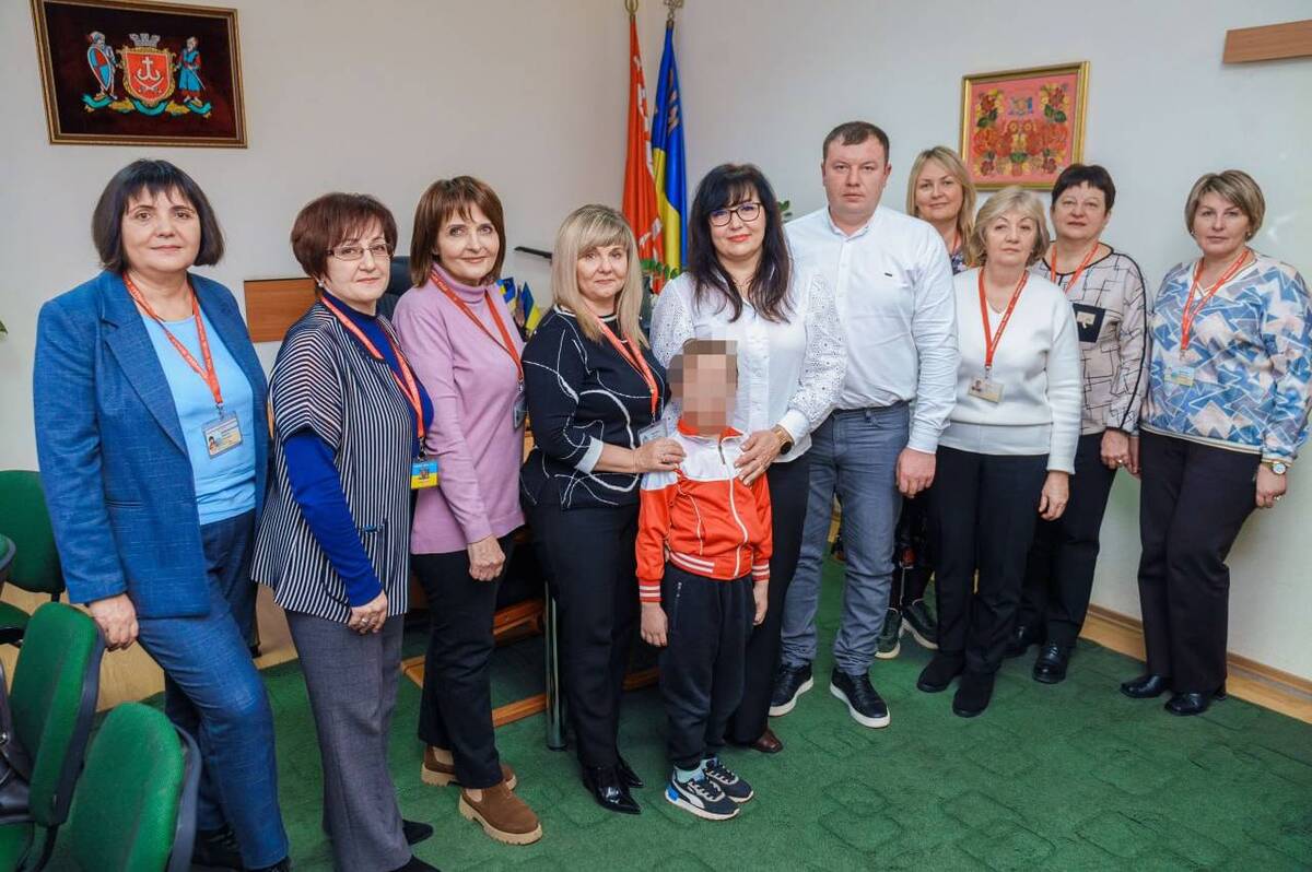 До патронатної родини Тишкевичів у Вінниці влаштували 7-річного хлопчика