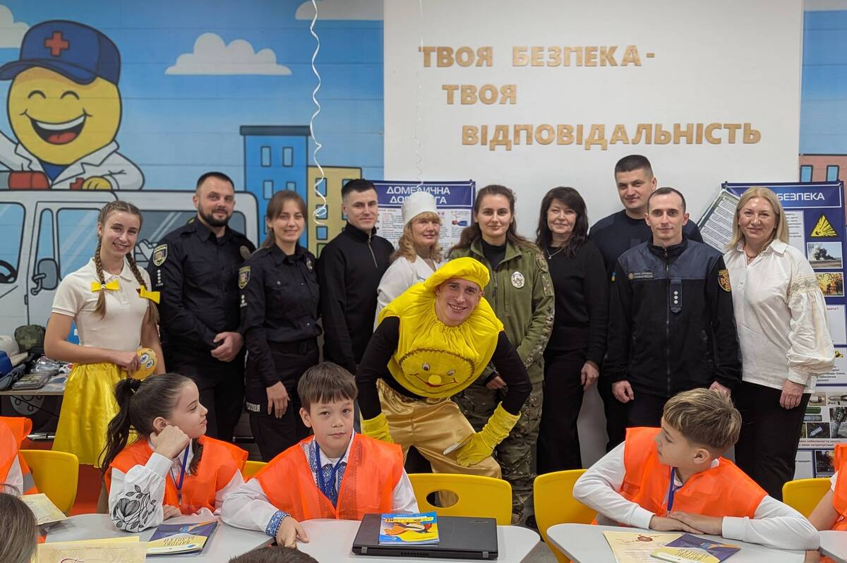 У Вінниці відкрили ще один клас безпеки для школярів: дітей навчають рятувати життя
