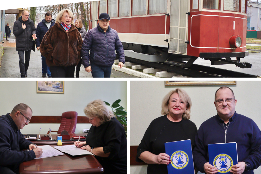 Вінницька транспортна компанія підписала угоду про співпрацю з Вінницьким технічним фаховим коледжем