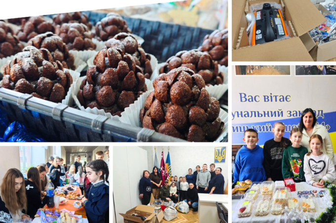 Ярмарок із вірою в Перемогу: ліцей №4 у Вінниці зібрав допомогу для захисників на передову