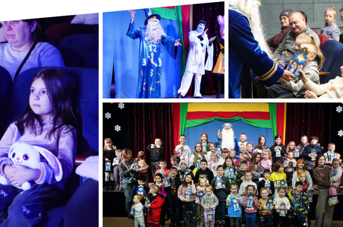 У Вінниці організували похід до лялькового театру для малечі з пільгових категорій (фото)