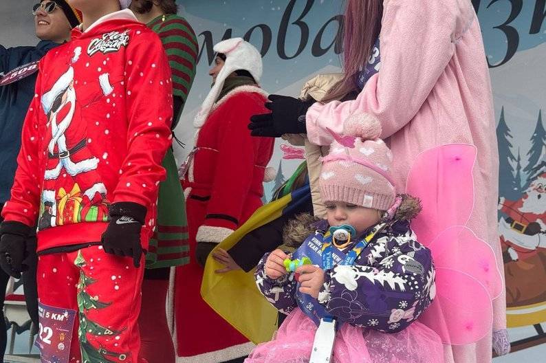 У Вінниці понад 400 людей вийшли на новорічний забіг Vinnytsia New Year Run