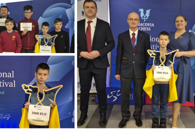 Олександр Шабунін з Вінниці виборов «золото» на міжнародному шаховому фестивалі у Польщі