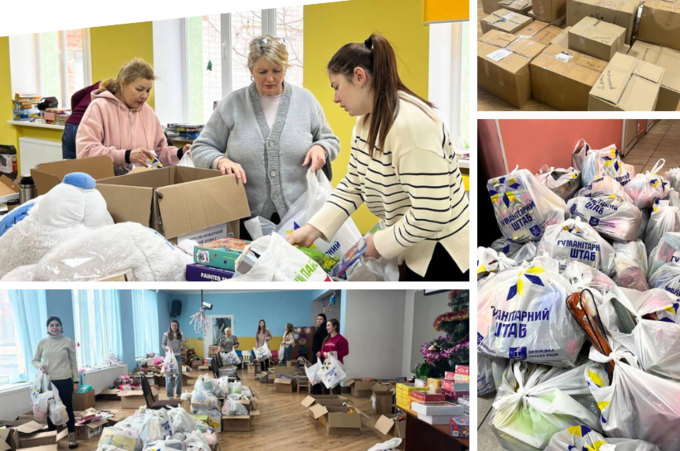 Вінниця та міста-побратими передадуть 600 новорічних подарунків дітям незламної Балаклії