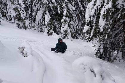 Туман, ліс і замети до 1,5 метра: на Рахівщині врятували сноубордиста з Вінниці