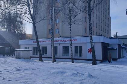 Нове приймальне відділення лікарні Пирогова готове до оснащення: що ще будують на базі медзакладу