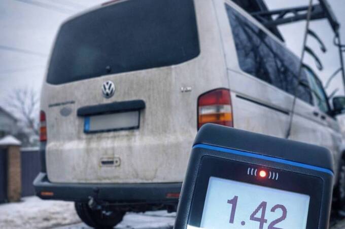 Нетверезий водій Volkswagen намагався втекти від патрульних