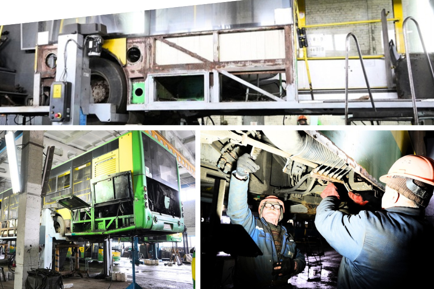 У Вінниці оновлюють низькопідлогові міські автобуси (фото)