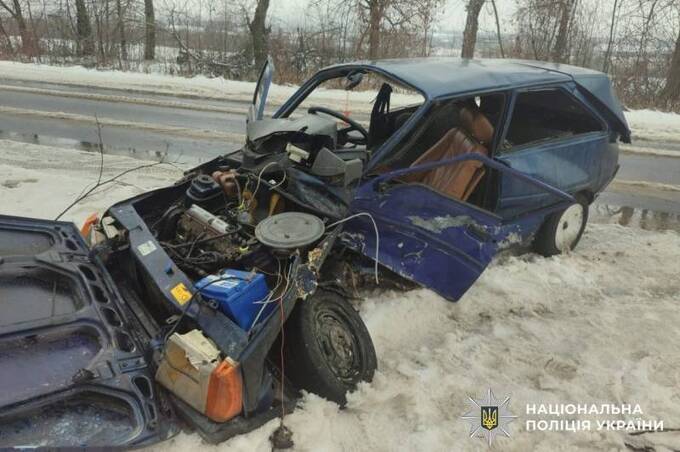 У ДТП в Тульчинському районі травмувався водій легковика