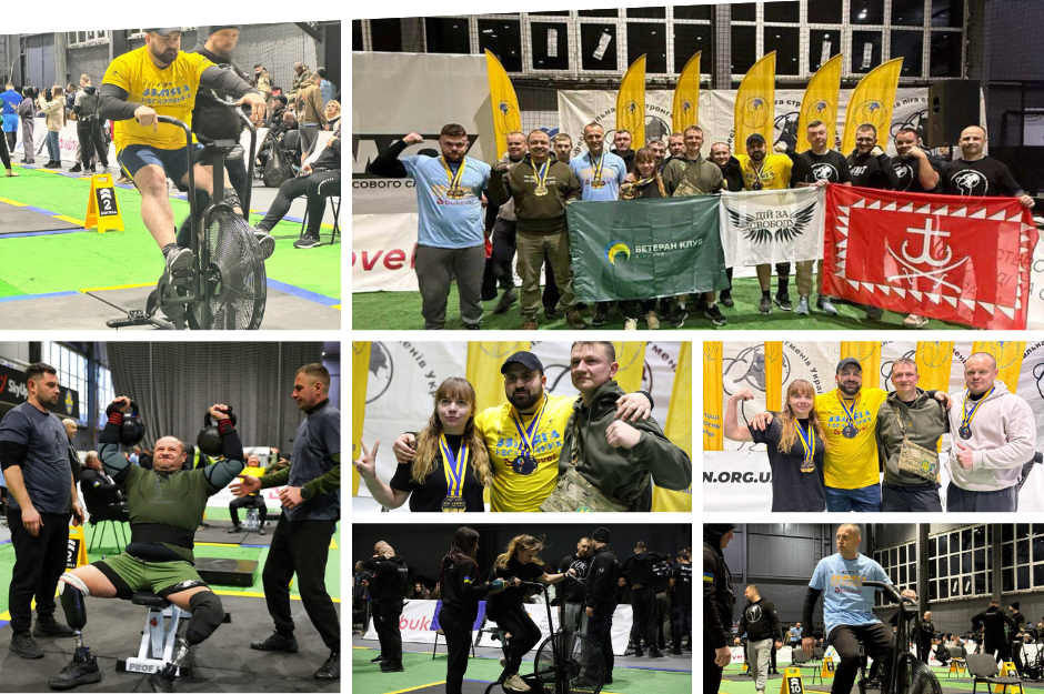 Вінницькі «Титани» гучно заявили про себе на всеукраїнських змаганнях ветеранів