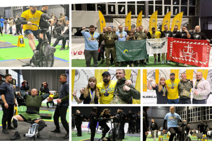 Вінницькі «Титани» гучно заявили про себе на всеукраїнських змаганнях ветеранів