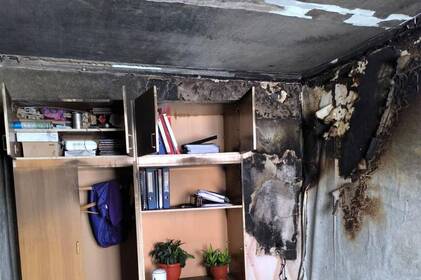 Через замикання електропроводки на Вінниччині горіло приміщення водоканалу