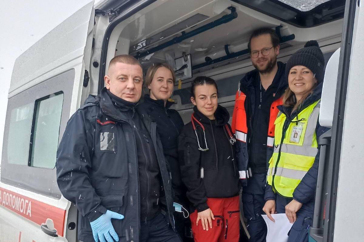 Пацієнта з важкими опіками транспортували з Вінниці до Жешува