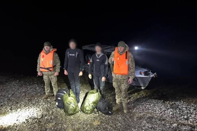 На Вінниччині прикордонники зупинили спробу втечі через Дністер