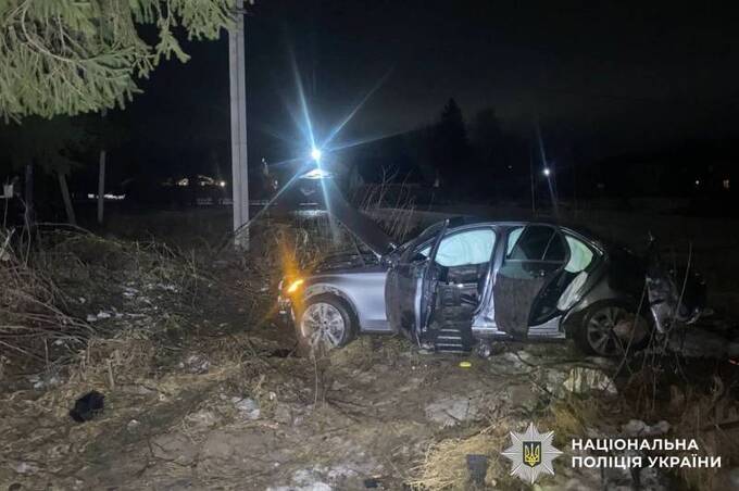 У Вінниці водій Mercedes з’їхав у кювет: у крові виявили алкоголь