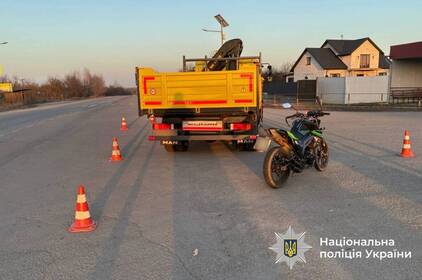 Три аварії за день: на Вінниччині травмувалися пасажирка, мотоцикліст і пішохід