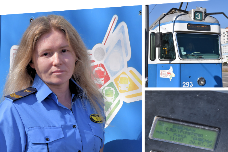 Історія вінницької водійки трамвая про зміну професії та переваги роботи у транспортній компанії