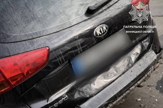 У 12 разів вище норми: у Вінниці п’яний водій спричинив ДТП
