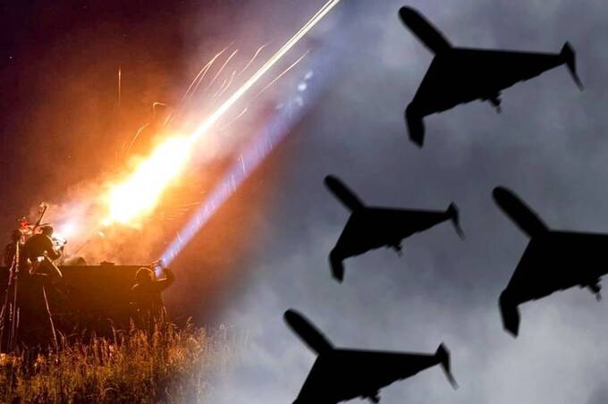 Нічна атака РФ: українська ППО знешкодила 380 дронів