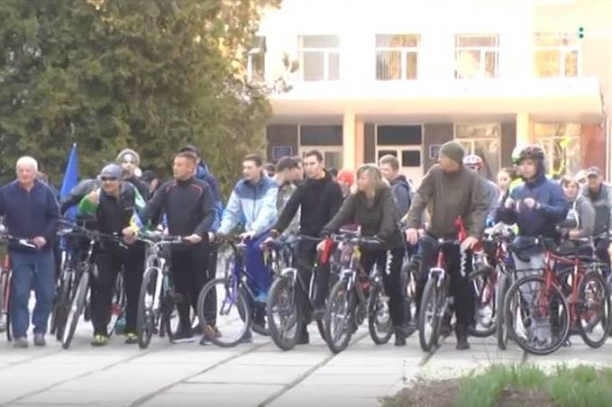 У Всеукраїнський день спорту у Вінниці відбувся велодрайв