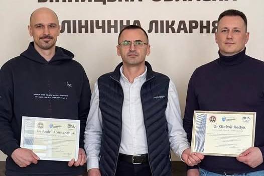 Хірурги з Вінниці опанували сучасні методи пересадки нирок та печінки в Единбурзі та Глазго