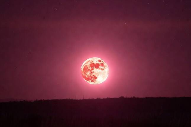 Рожева повня вже цієї ночі: коли і як спостерігати унікальне явище