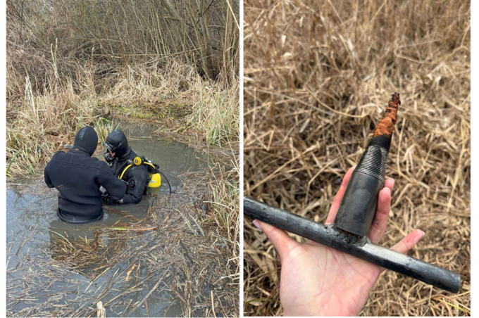 Водолази ДСНС допомогли Вінницькому водоканалу відремонтувати магістральний водогін під водою