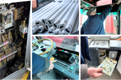 У вінницькому депо готують швейцарські трамваї до виходу на колії та шукають фахівців