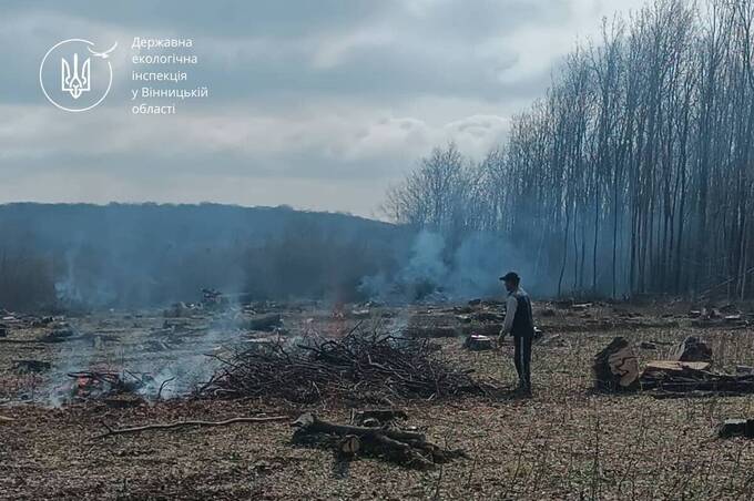 Мешканець Іллінецької громади сплатить понад 4 тис грн штрафу за розпалювання вогню біля лісу