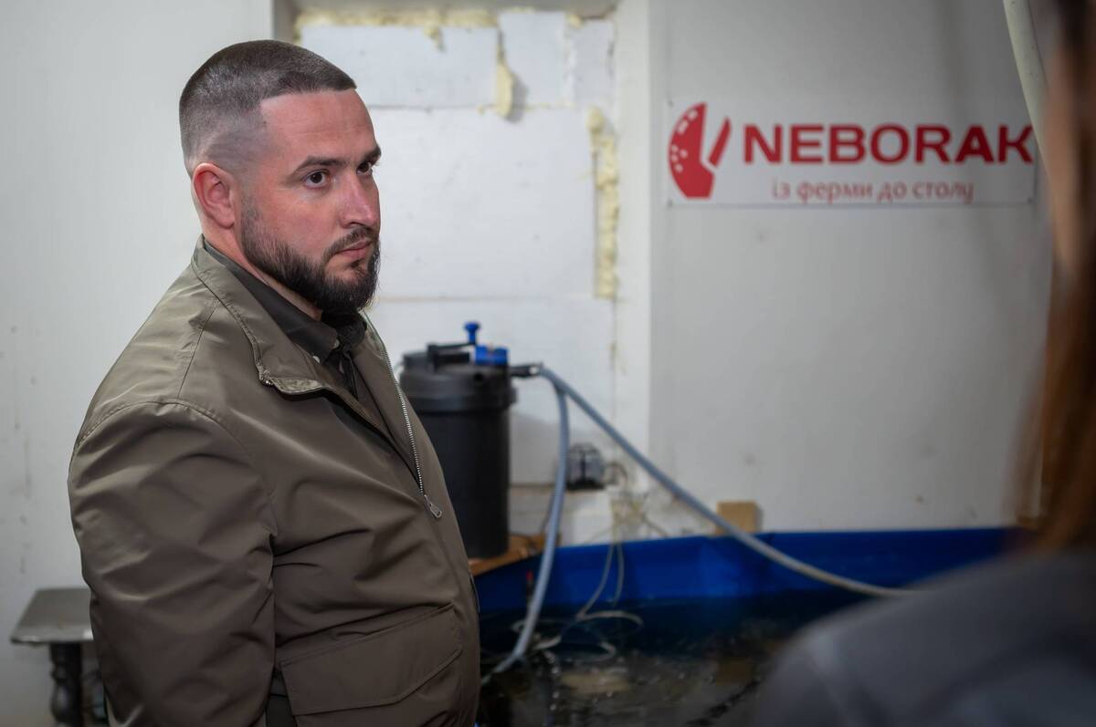 Ветеранське господарство «Neborak» розвиває виробництво креветок та раків на Вінниччині