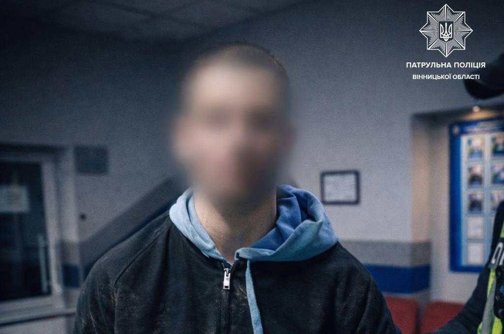 У Вінниці під час комендантської години затримали 19-річного хулігана