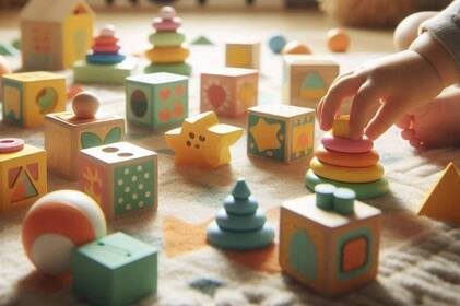 Какие игрушки помогают ребенку учить цвета, формы и цифры