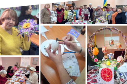 Для людей старшого віку у Вінниці організували низку тематичних заходів до Великодня